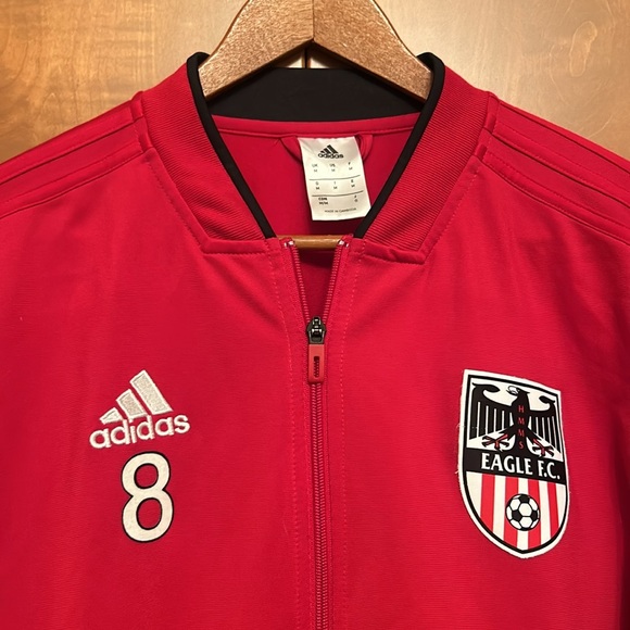 ⚽️ Men’s Adidas, soccer club warm-up jacket, Eagles FC (football club), size M - Picture 1 of 8